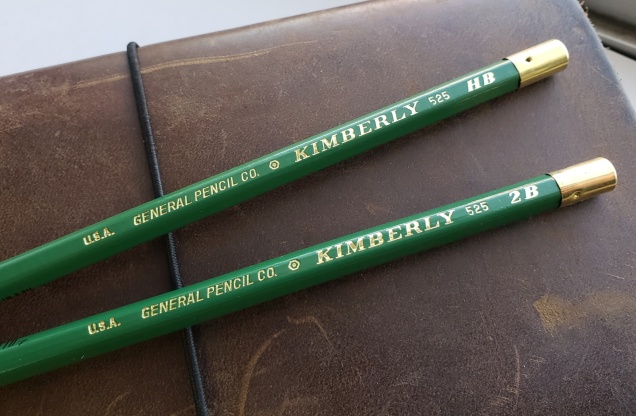 12 Kimberly Compressed Graphite Sticks 2B